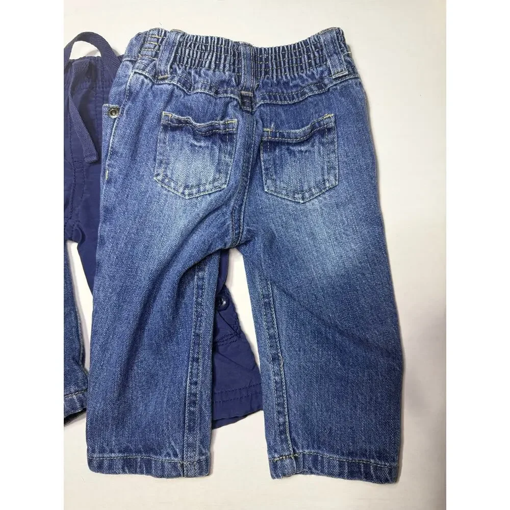 Baby Boy Pants Bundle 3-Piece Old Navy Koala Baby Jeans 6-12M
